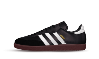 adidas Samba Leather Black White