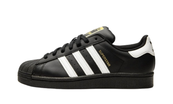 adidas Superstar Core Black Cloud White Gold (GS)