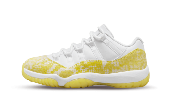 Jordan 11 Retro Low Yellow Snakeskin (W)