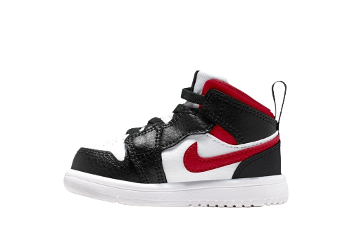 Jordan 1 Mid White Gym Red Black (TD)