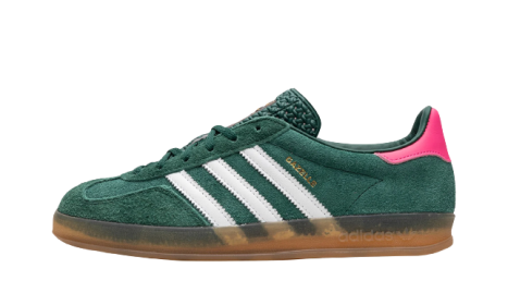 adidas Gazelle Indoor Collegiate Green Lucid Pink (W)