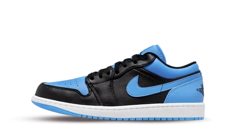 Jordan 1 Low Black University Blue