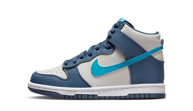 Nike Dunk High Light Bone Diffused Blue (GS)