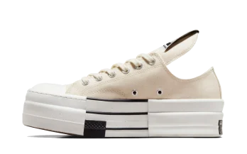 Converse DRKSHDW Chuck Taylor All-Star DBL DRKSTAR Ox Rick Owens DRKSTAR Natural Ivory