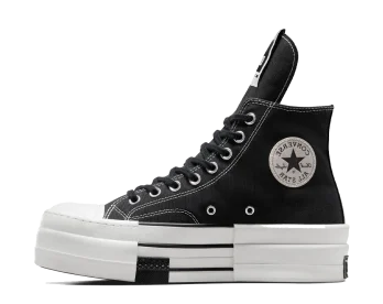 Converse DRKSHDW Chuck Taylor All-Star DBL DRKSTAR Hi Rick Owens DRKSTAR Black