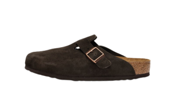 Birkenstock Boston Soft Footbed Suede Mocha