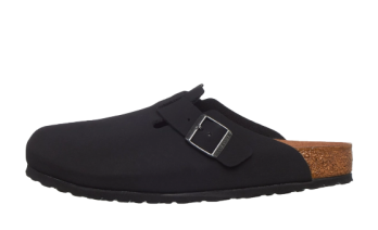 Birkenstock Boston Vegan Birkibuc Black