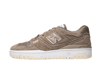 New Balance 550 Suede Mushroom