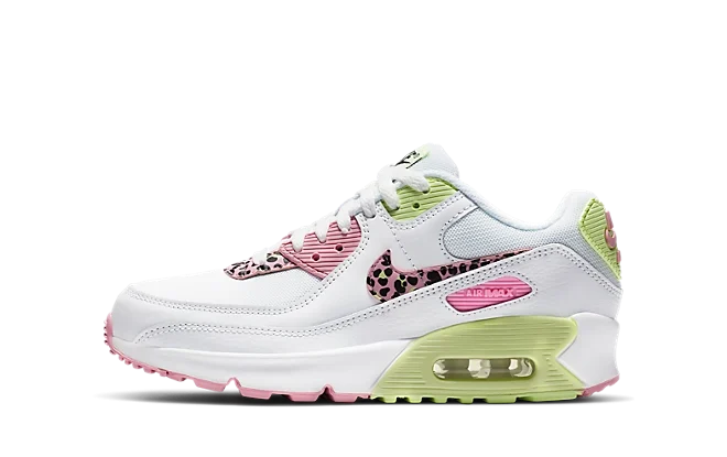 Nike Air Max 90 Pink Barely Volt (GS)