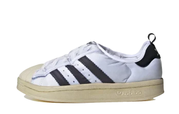 adidas Puffylette Superstar White Black