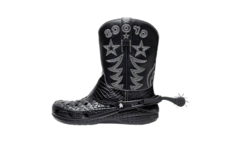 Crocs Classic Cowboy Boot Black