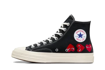 Converse Chuck 70 Hi Comme des Garçons PLAY 'Black Multi Heart'