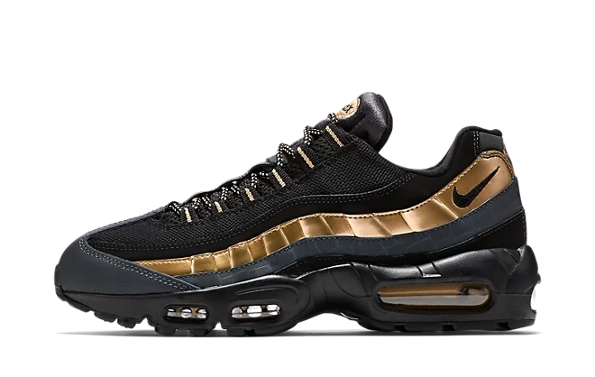 Nike Air Max 95 Black Metallic Gold
