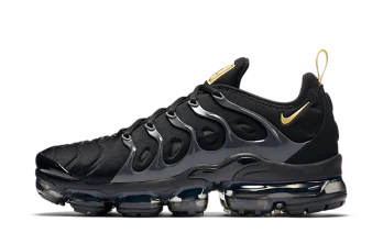 Nike Air VaporMax Plus Black Metallic Gold Anthracite