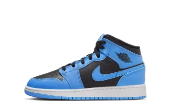 Jordan 1 Mid University Blue Black (GS)