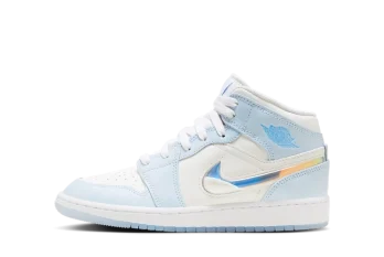 Air Jordan 1 Mid SE 'Glitter Swoosh' (GS)