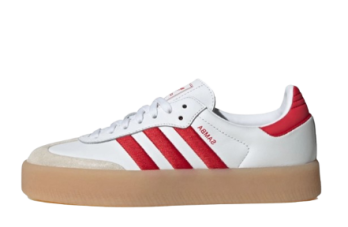 adidas Sambae White Better Scarlet Gum (W)