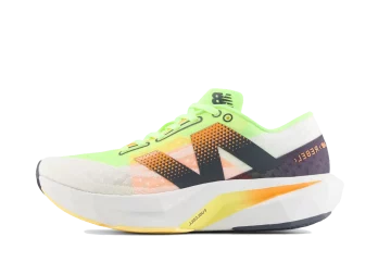 New Balance FuelCell Rebel v4 Bleached Lime Glo Hot Mango