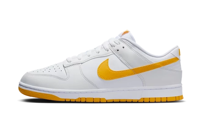 Nike Dunk Low White University Gold